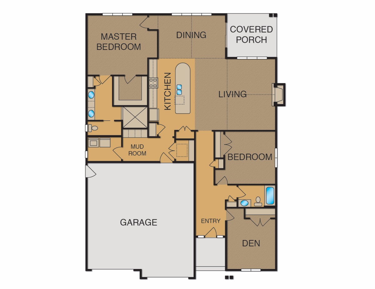 Madison Floor Plan Crary Real Estate