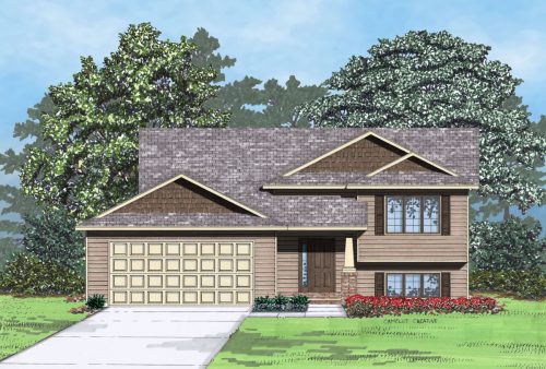 Montgomery Elv A - 2 Story House Plans in Grand Forks ND