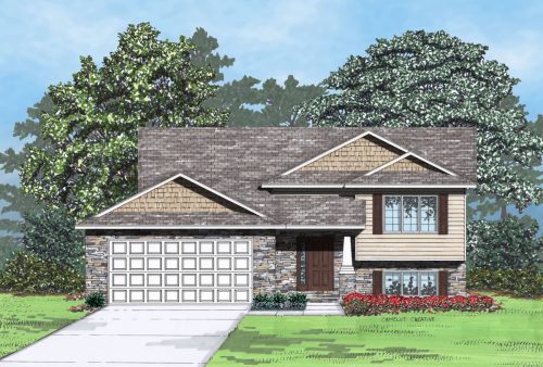 Montgomery Elv C - 2 Story House Plans in Grand Forks ND