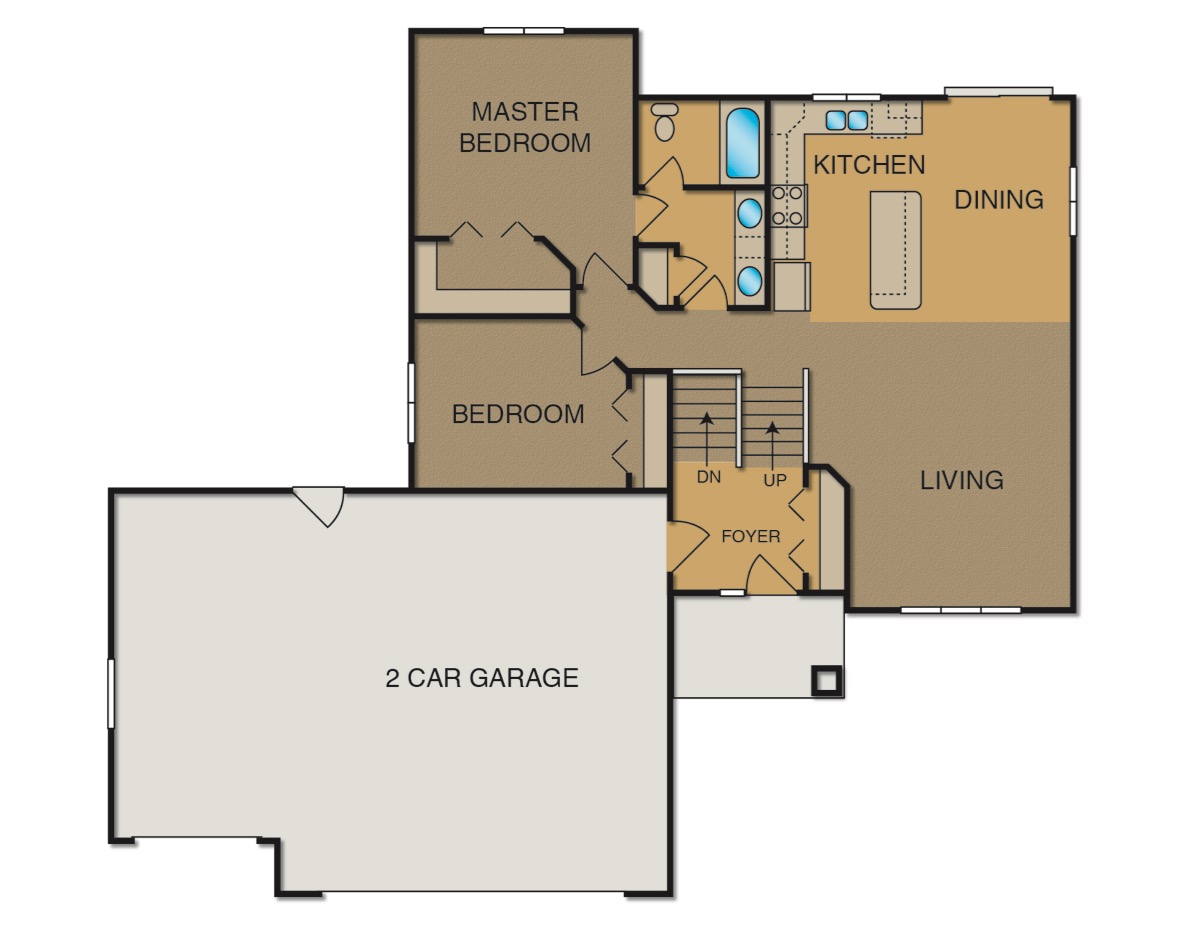 Montgomery Floor Plan Crary Real Estate