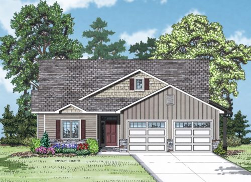 Salem Elv A - Single Story House Plans in Grand Forks ND